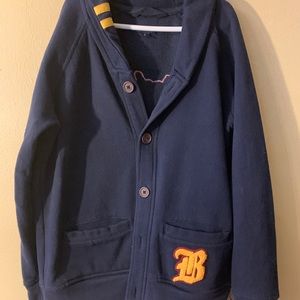 Gap kids navy blue cardigan